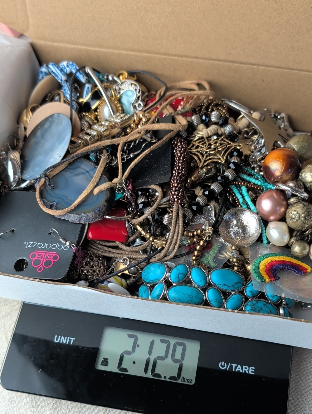 Mystery Treasure Hunt Craft Box Some Wearable! 2 Lbs!